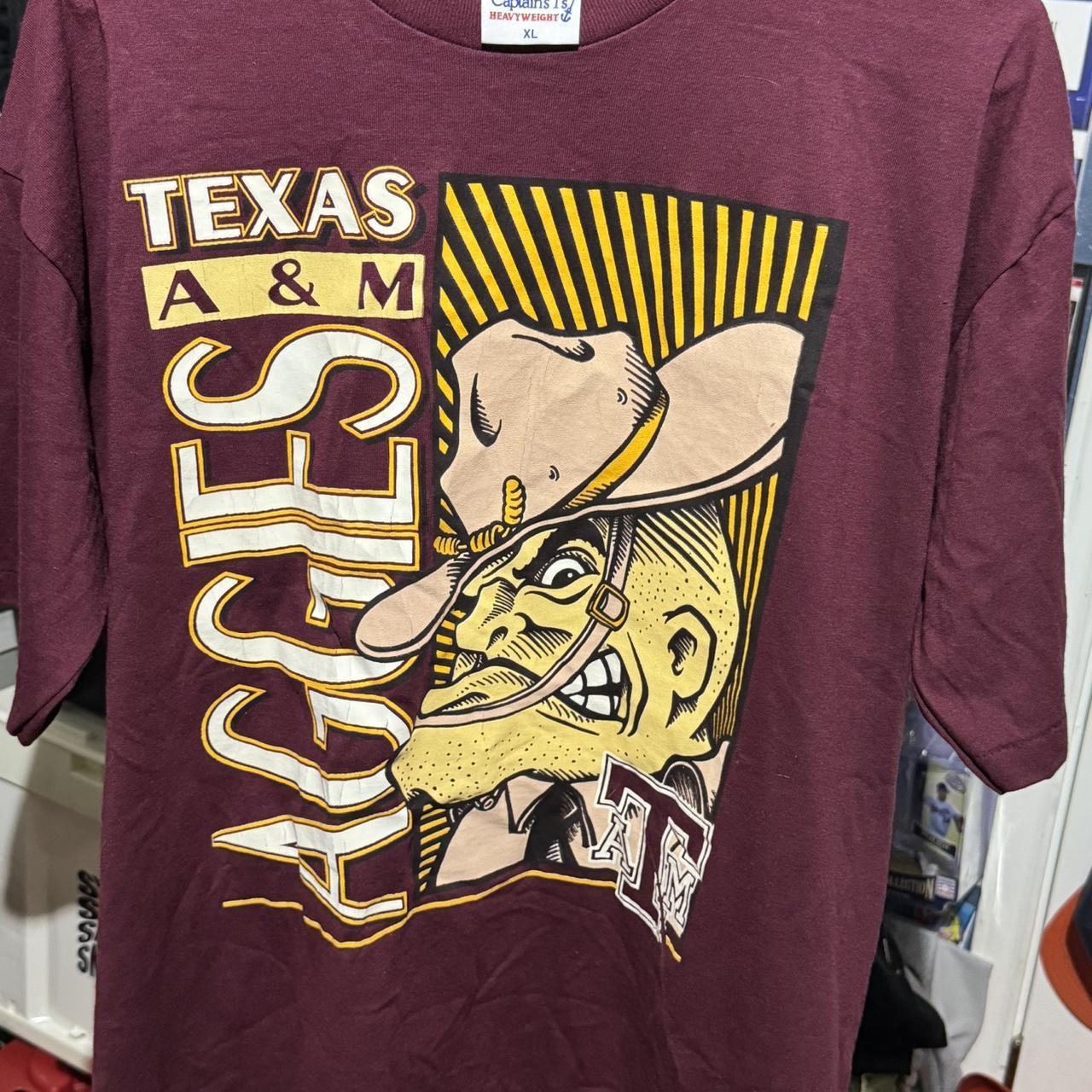 Vintage Texas A&M Aggies Shirt Depop