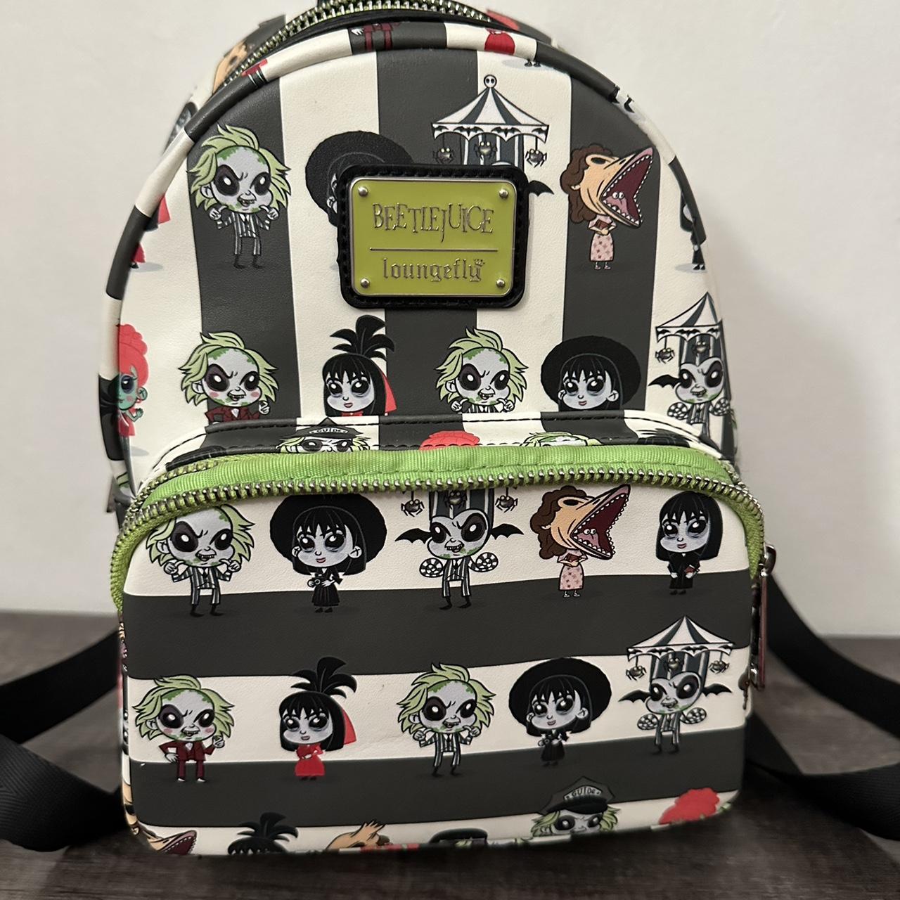 Loungefly beetlejuice mini back pack Very well... - Depop