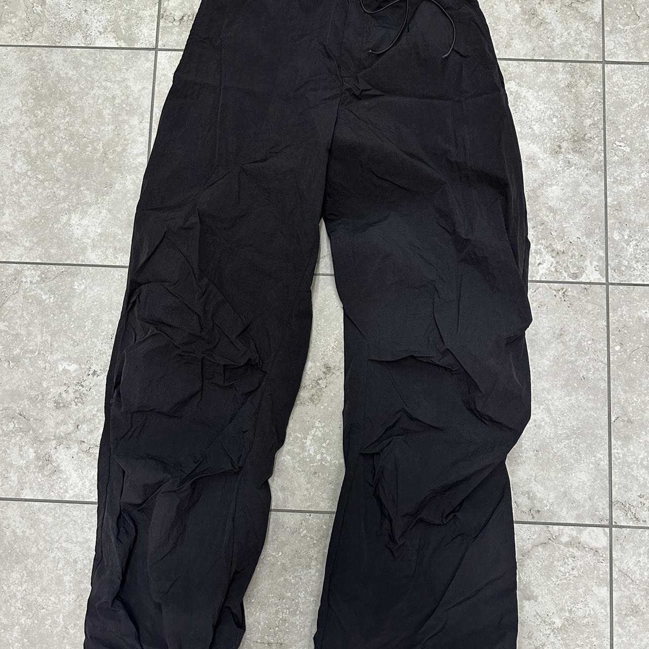 Black CARGO PANTS S Weightless. Worn once. Perfect... - Depop