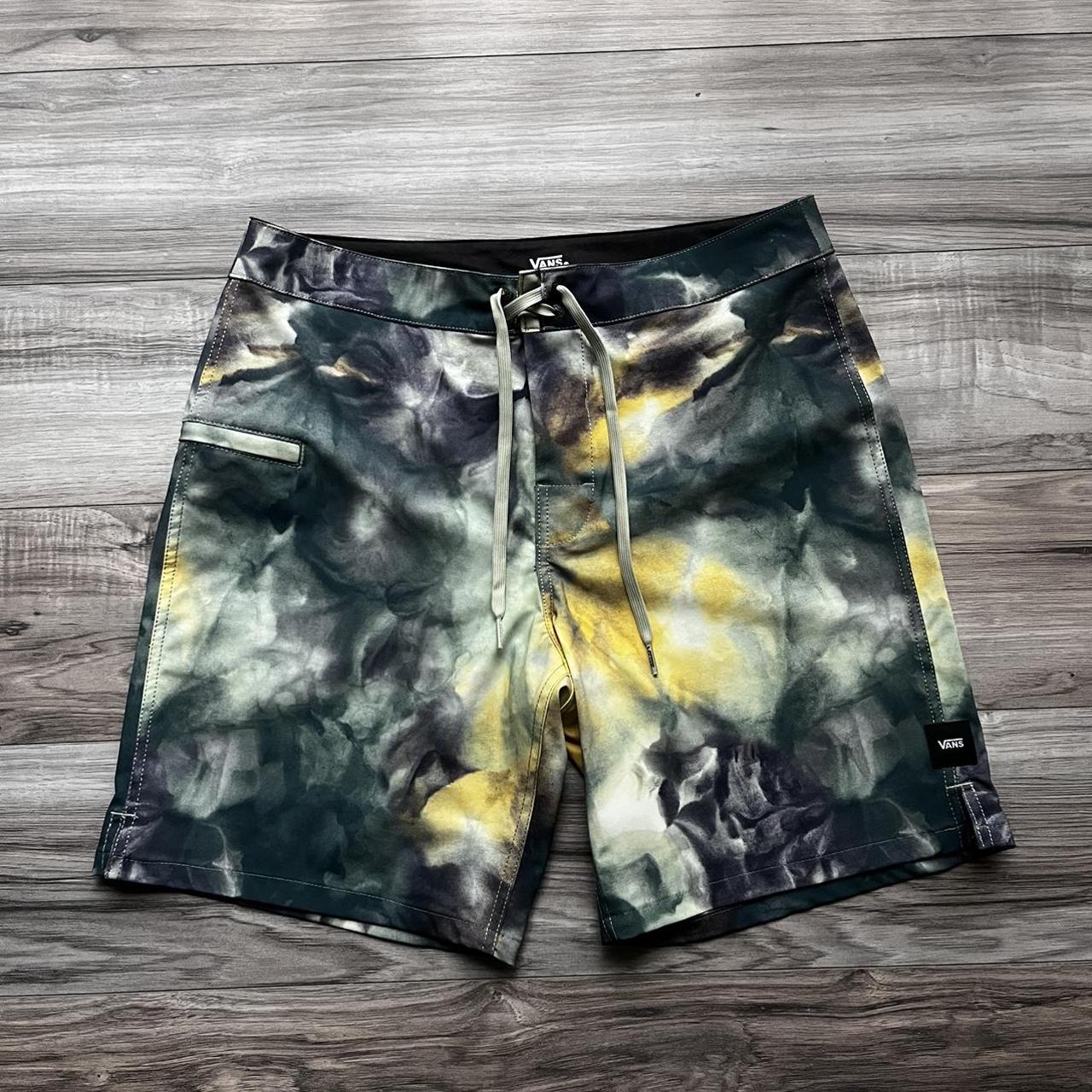 Vans sales yellow shorts