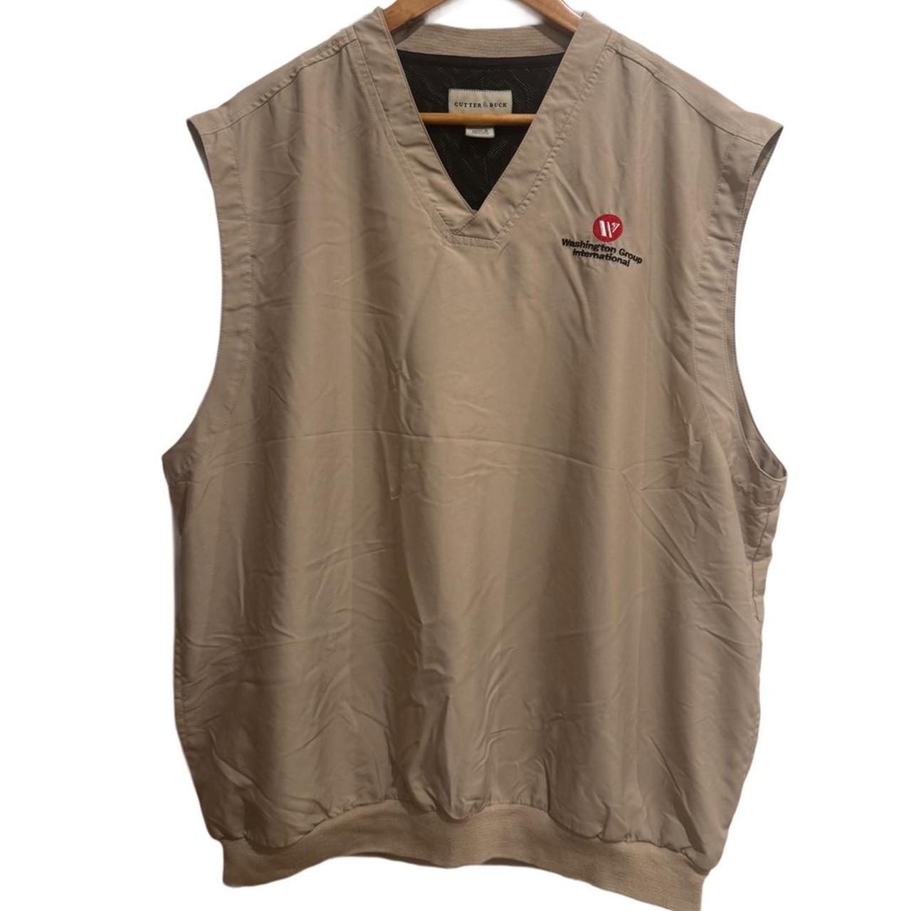 Cutter and buck windbreaker Vest Size XL Depop