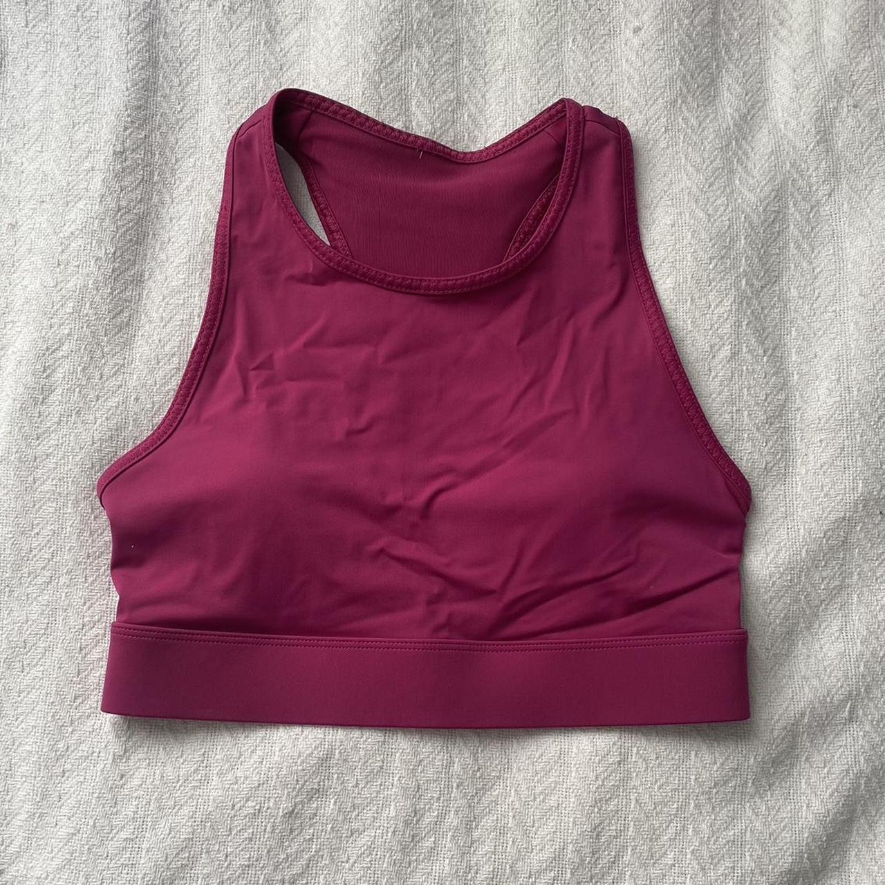 Fabletics Light Pink Sports Knit Bralette #bralette - Depop