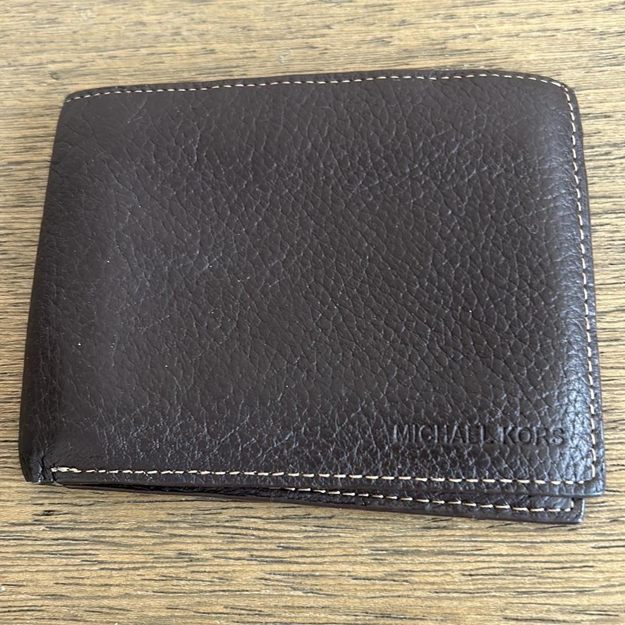 Michael Kors Men s Bifold Wallet in brown color Depop