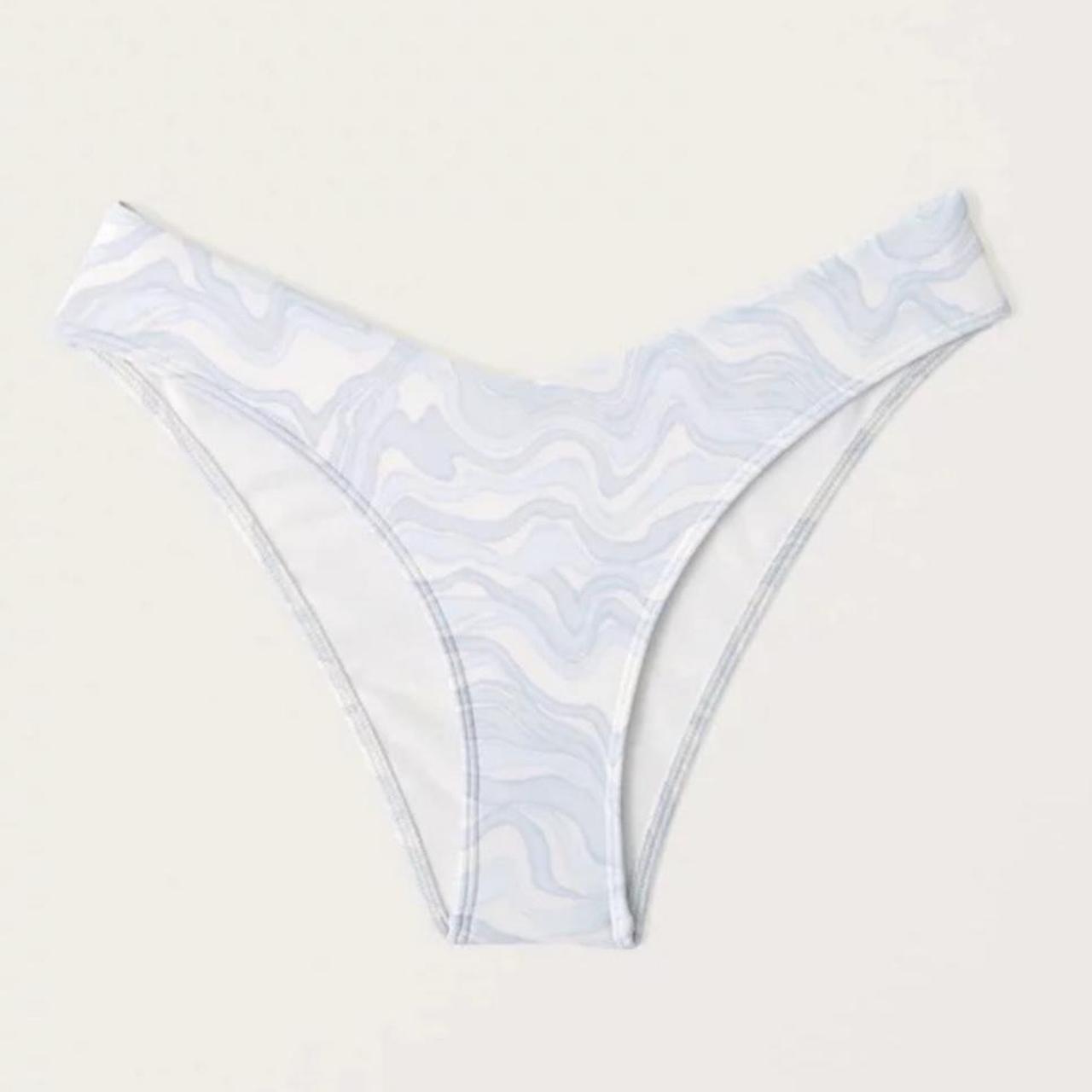 Abercrombie blue wave bikini. Pretty pastel colors... Depop