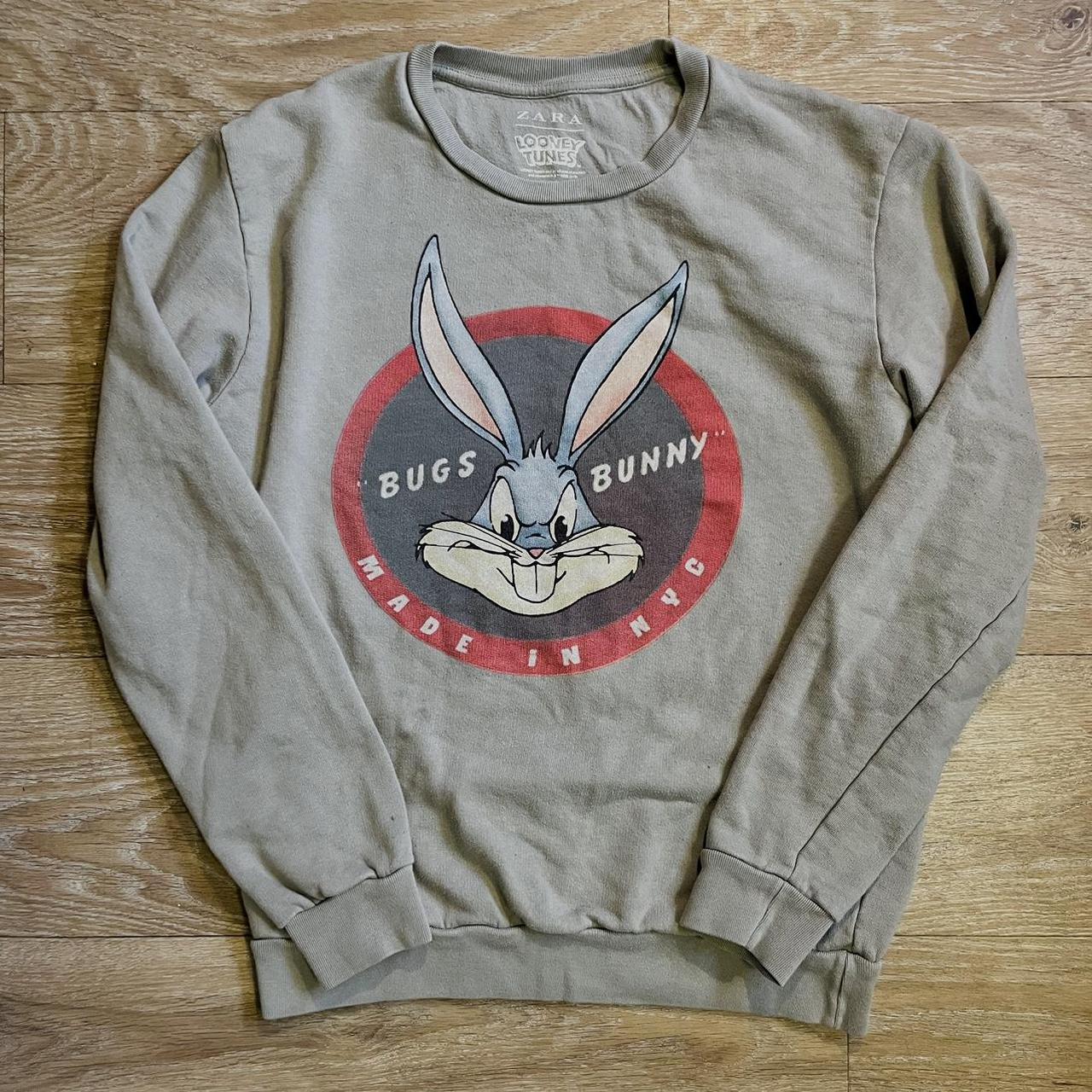 Zara bugs hotsell bunny sweatshirt