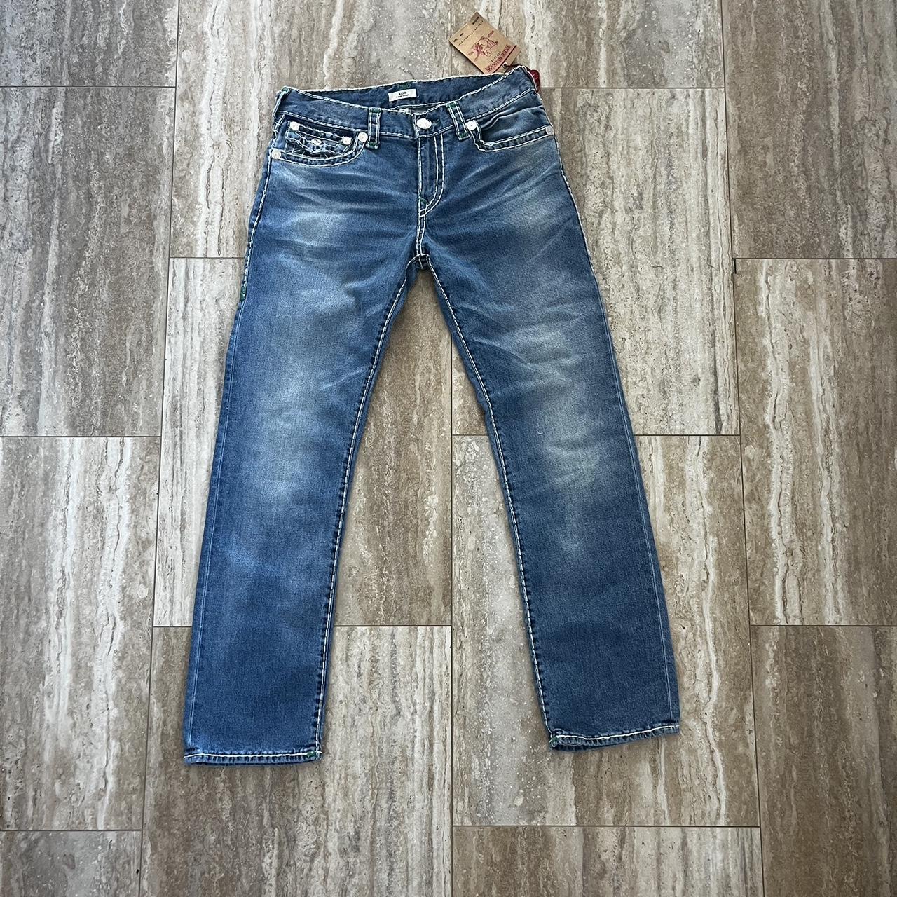 TRUE RELIGION RICKY DOUBLE RAISED HS SUPER T | Depop