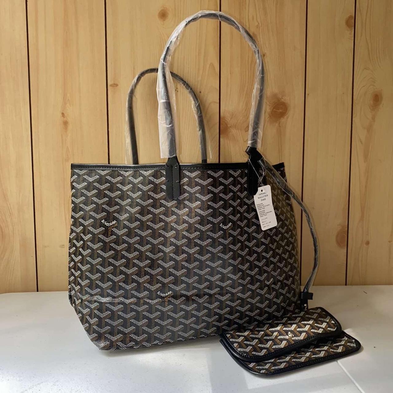 Goyard Ine Canvas petit flot bucket bag •make up - Depop