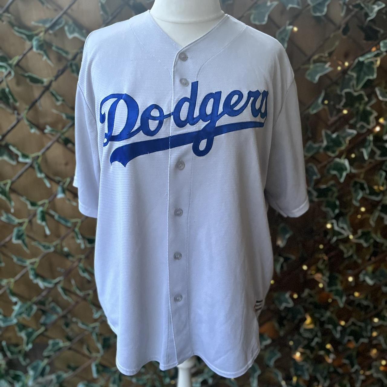 Los Angeles dodgers jersey Good condition. Ridell - Depop