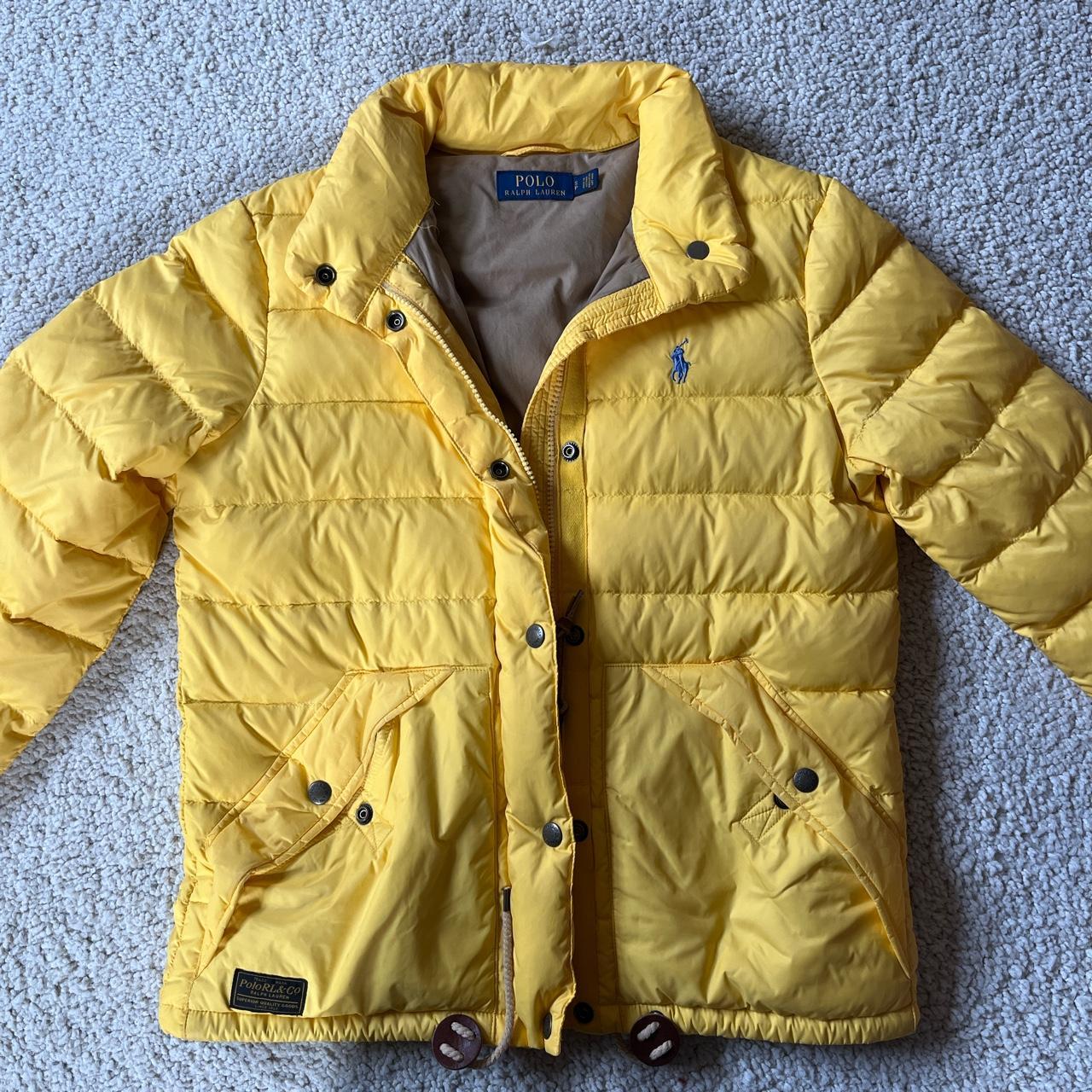 Polo Ralph Lauren Women's Yellow Jacket | Depop
