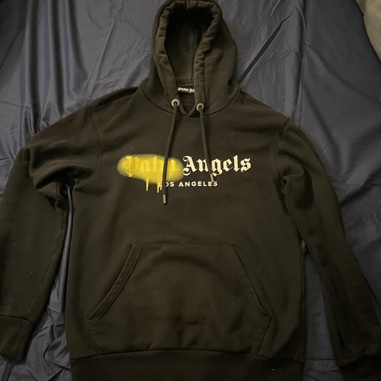 Palm angels Log angeles spray logo Jumper Size xxs Depop