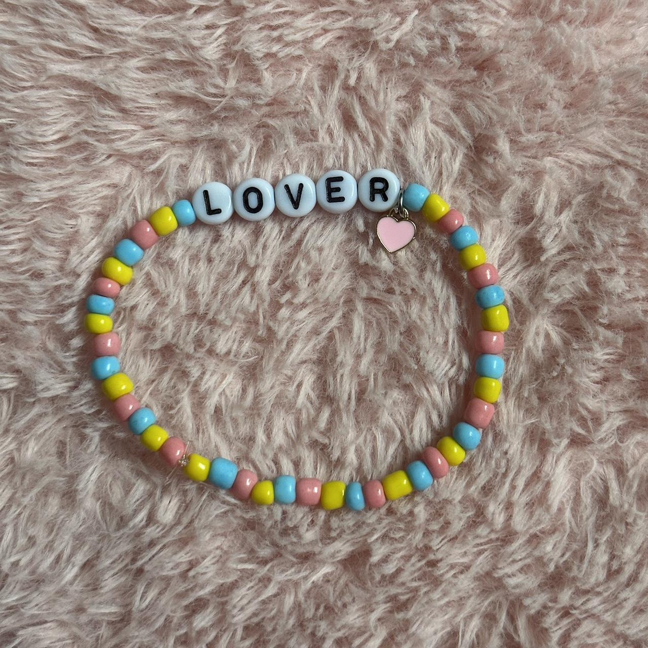 Taylor Swift Lover Bracelet 💓 Includes a heart... - Depop