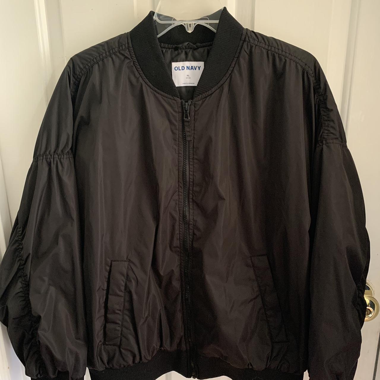Bomber jacket, hardly worn Size XL - Depop