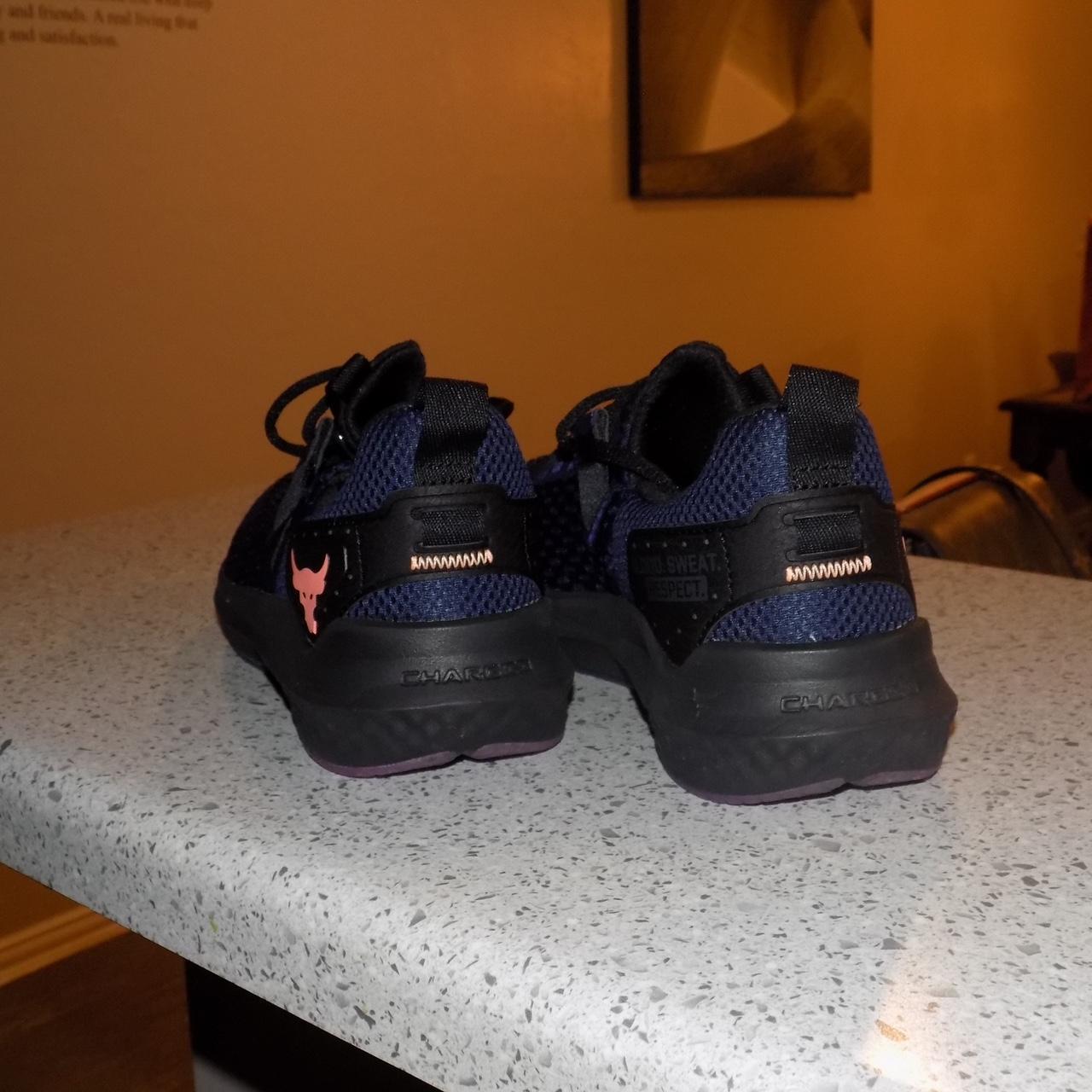 Men’s UA Project Rock BSR 4 “ Midnight Navy, Flare... | Depop