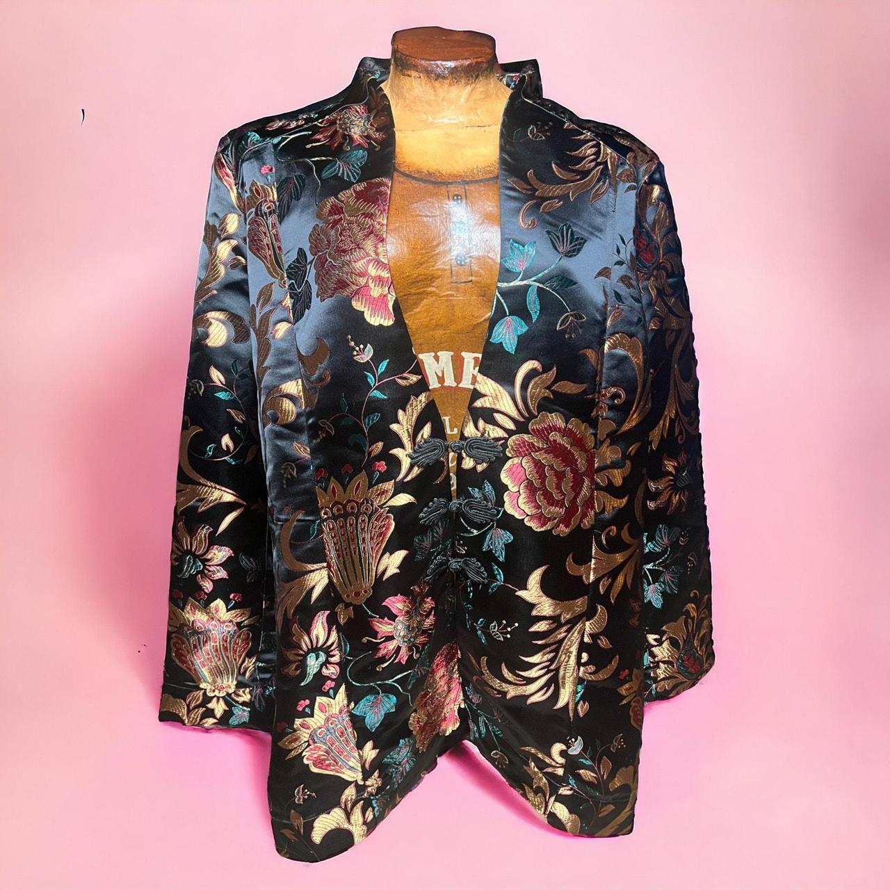 Dynasty vintage silk fashion brocade jacket