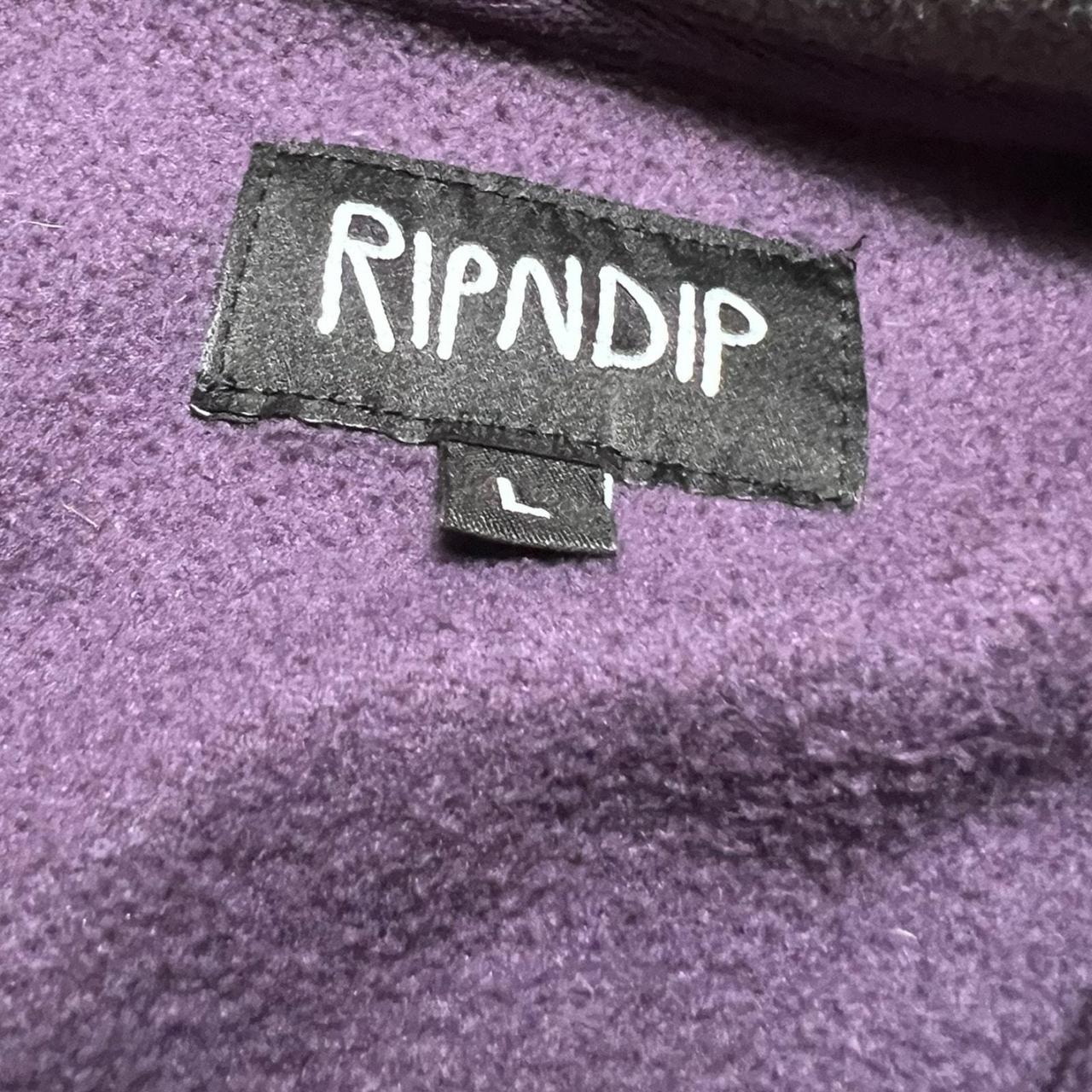 スウェット・トレーナー Ripndip Peeking Nermal Brushed Fleece Crewneck Lavender M Ripndip Peeking Nermal Brushed Fleece Crewneck Lavender M