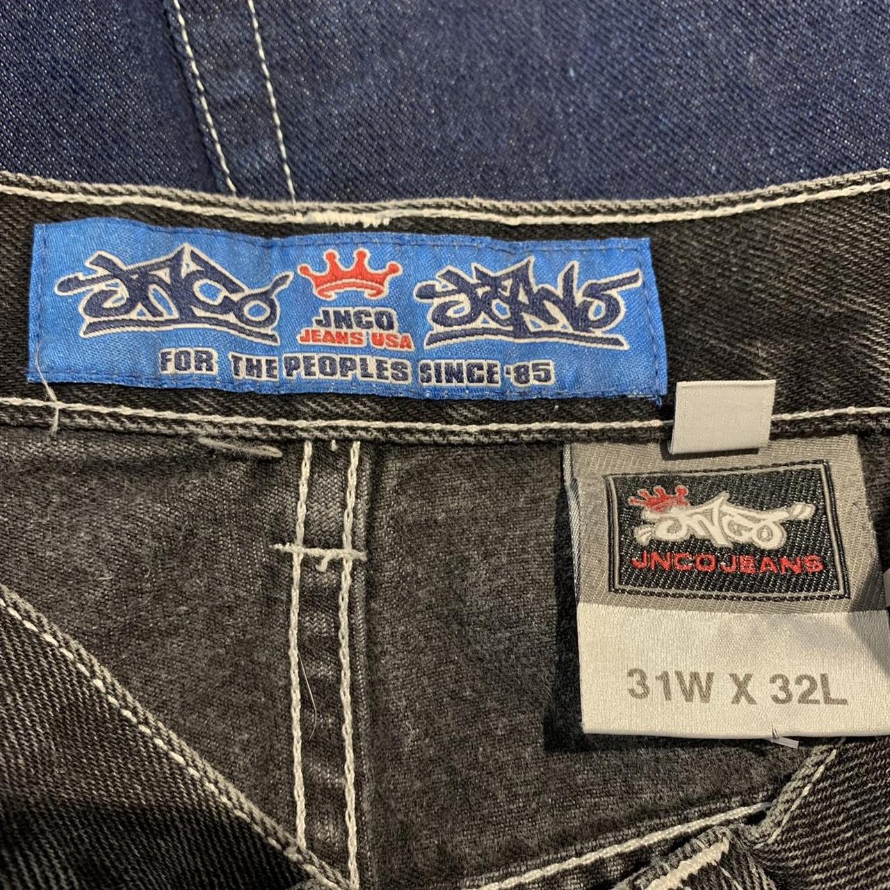 JNCO Men's Black Jeans | Depop