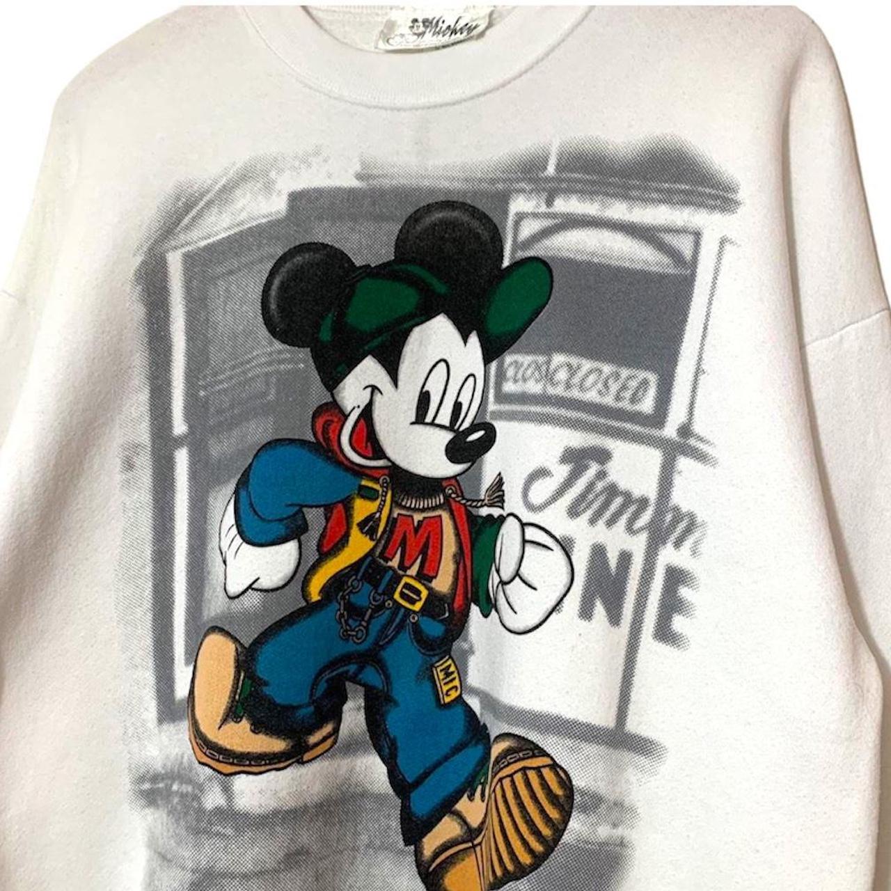 Jerry Leigh Gray Classic Mickey Mouse Fashion T-Shirt for Women