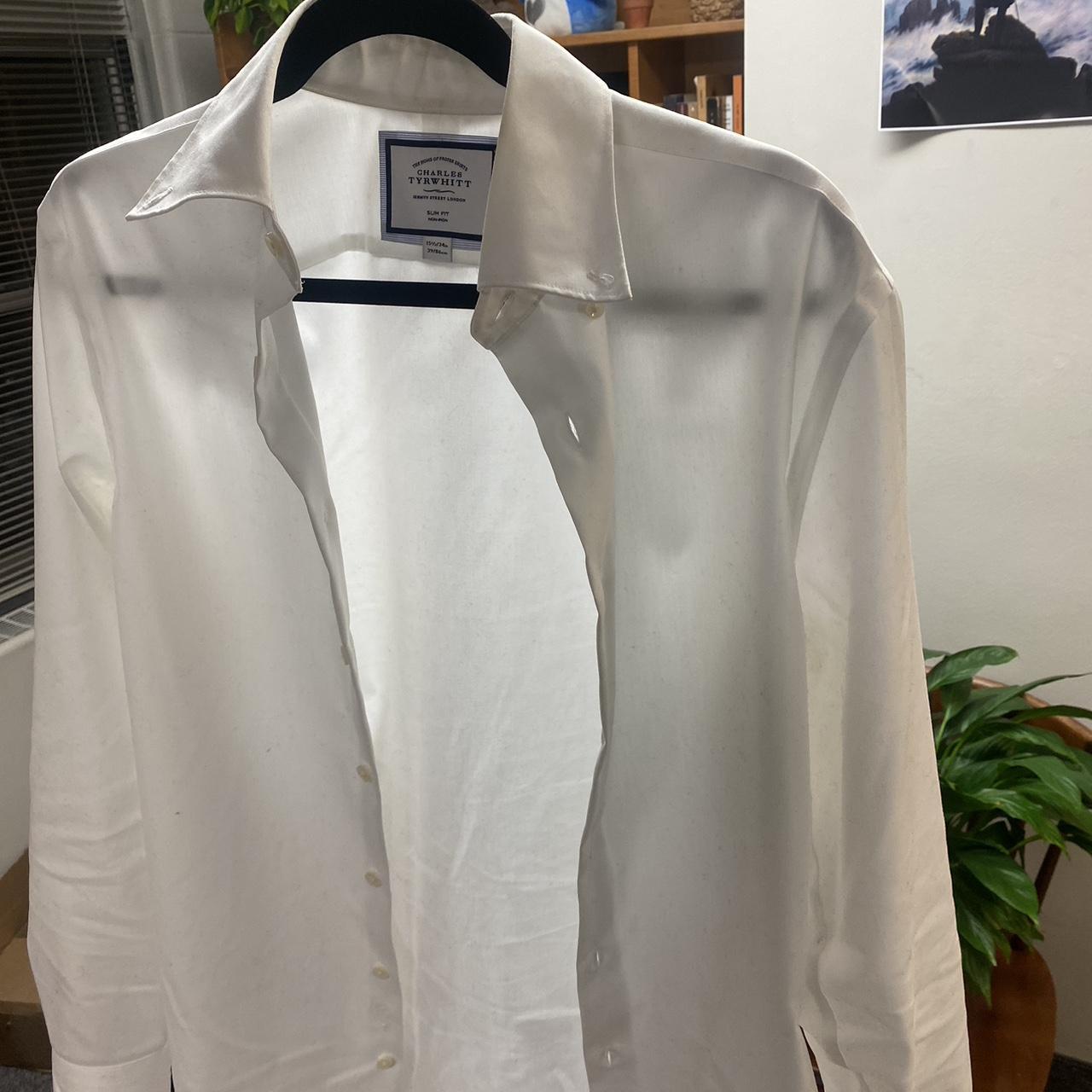 Charles Tyrwhitt Men's White Shirt