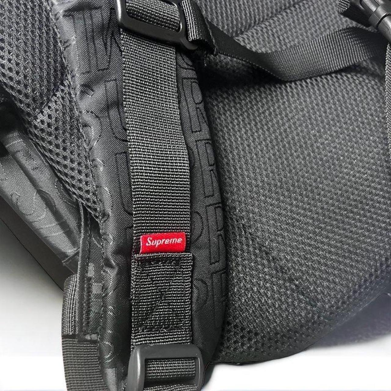 Supreme Backpack (SS19) Black~ Barley used. great