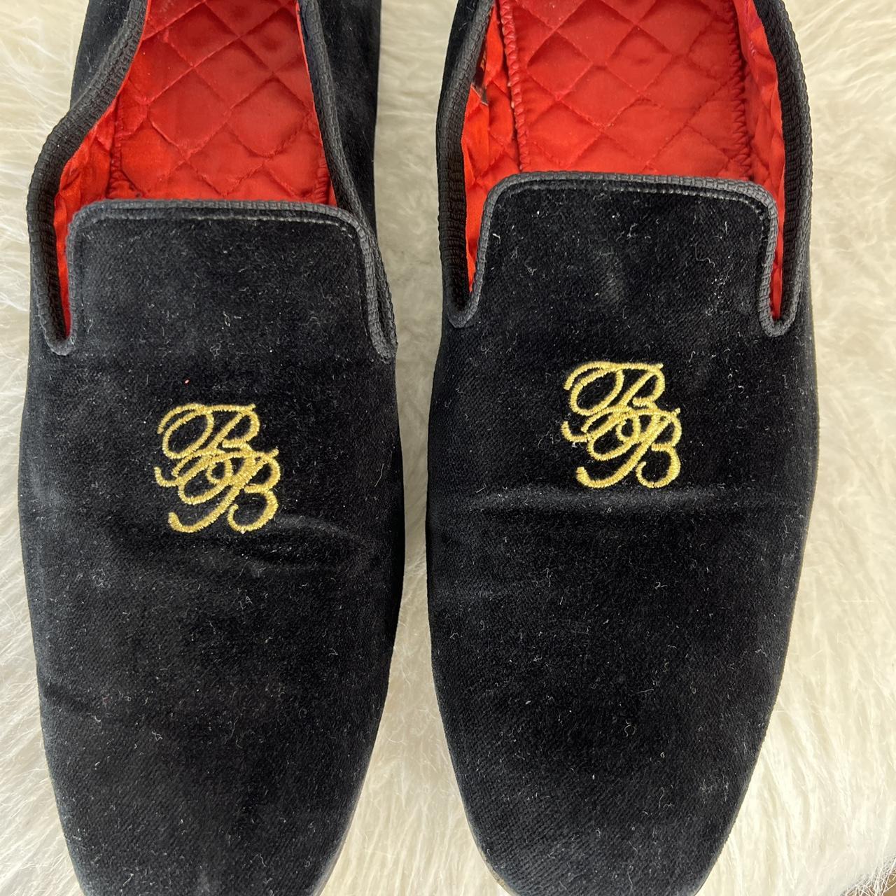 Brooks brothers hot sale velvet slippers