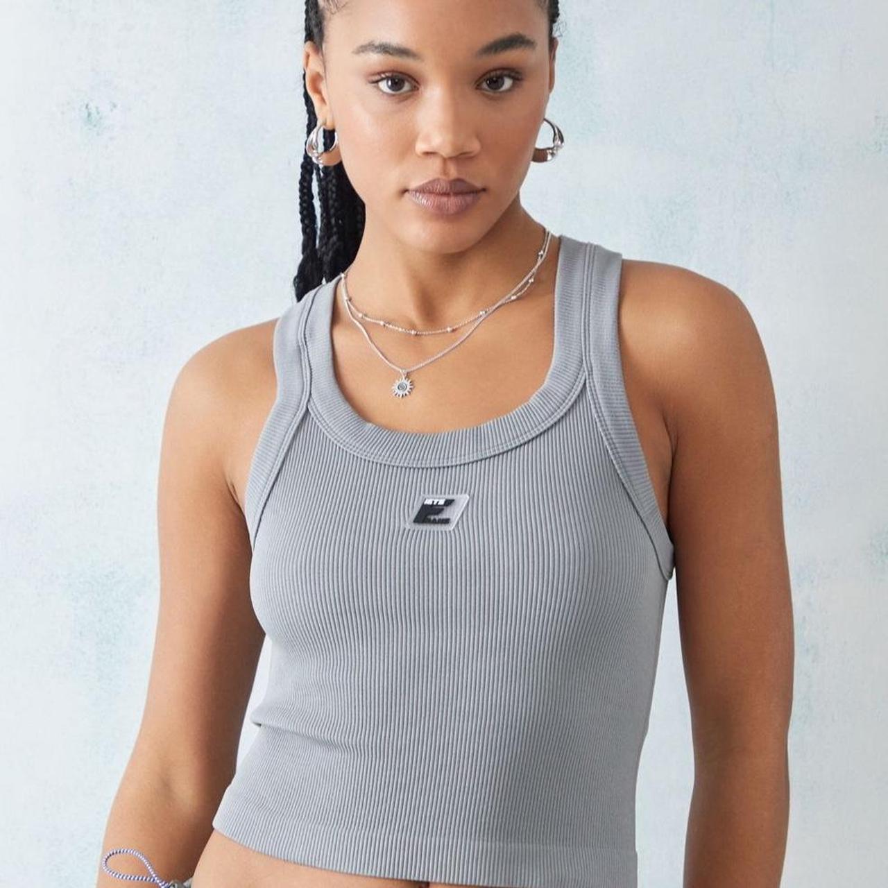 iets frans Ribbed Knit Vest grey