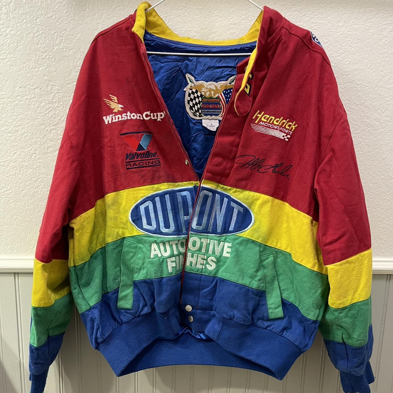 Vintage purchases NASCAR Jeff Hamilton Racing Collection Rainbow Jacket