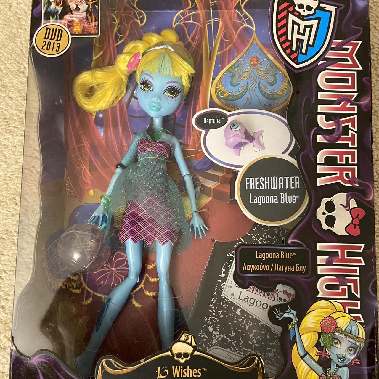 Monster High 13 Wishes Lagoona Blue Doll