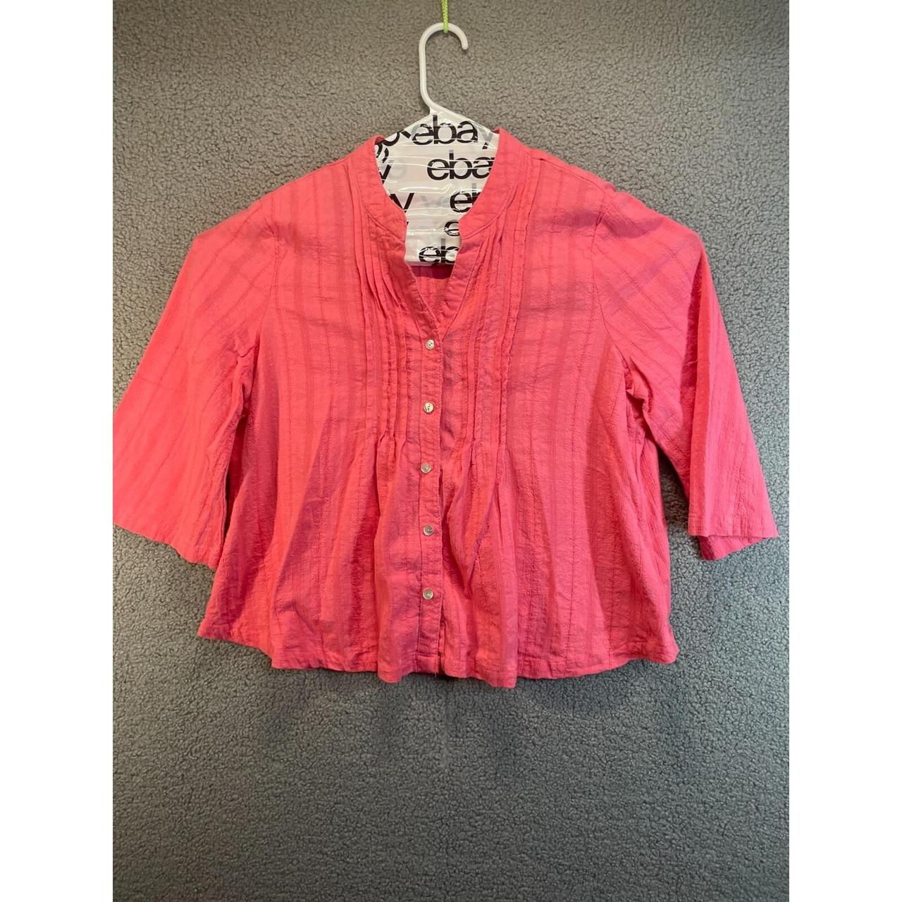 Ruby Rd. Women's Blouse - Red - XL – Ruby Rd 3/4 … - image 1