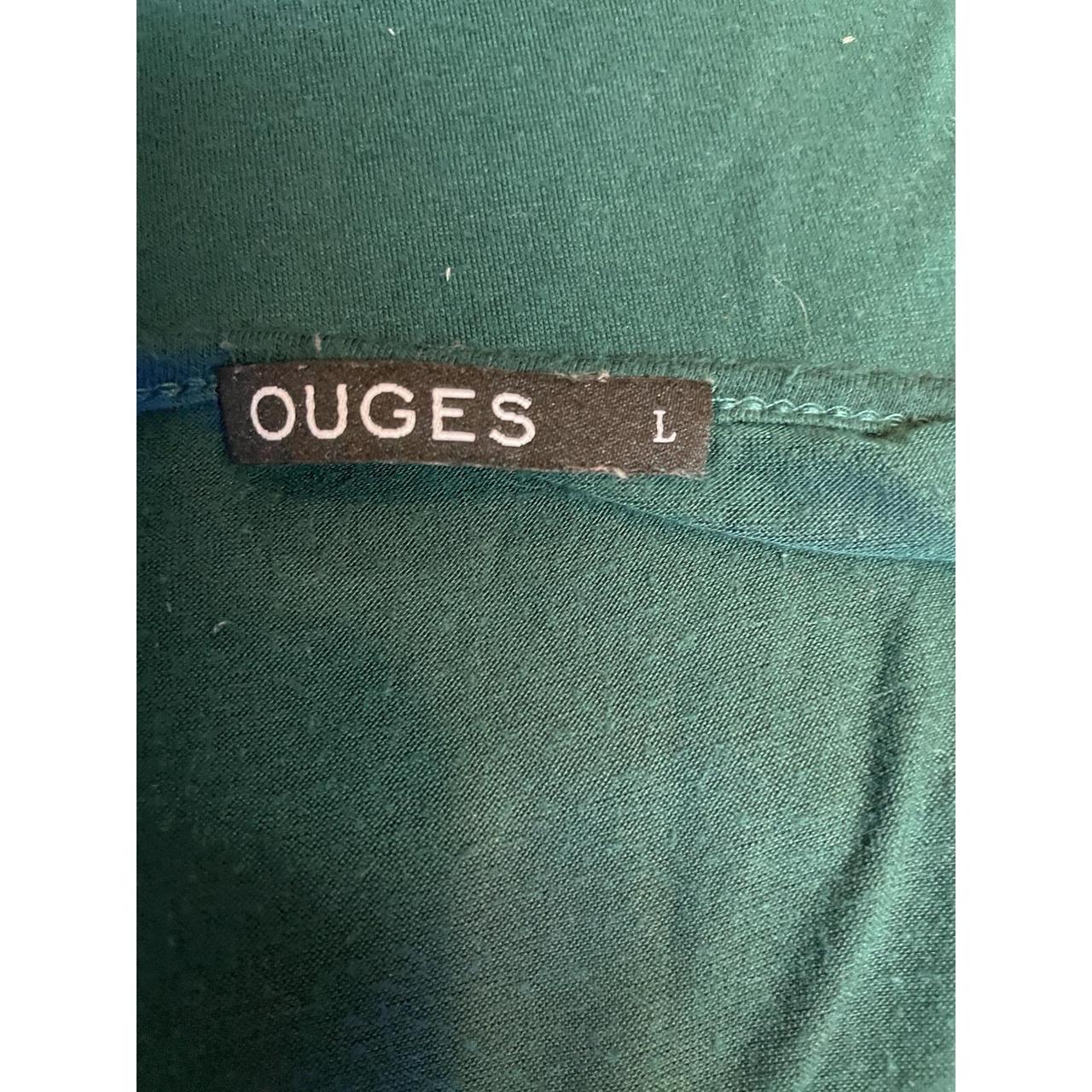 Women's Dress - Green - L – Ouges Long Sleeve Dre… - image 7