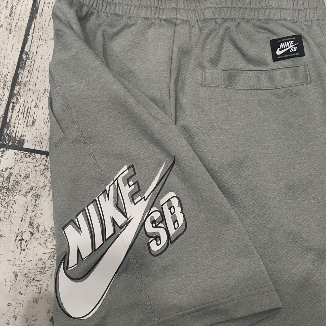 nike sb shorts grey