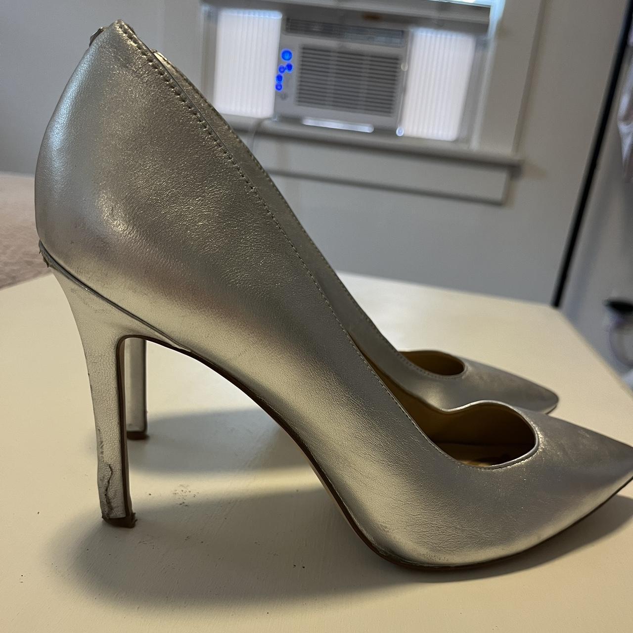 Silver sam edelman heels online