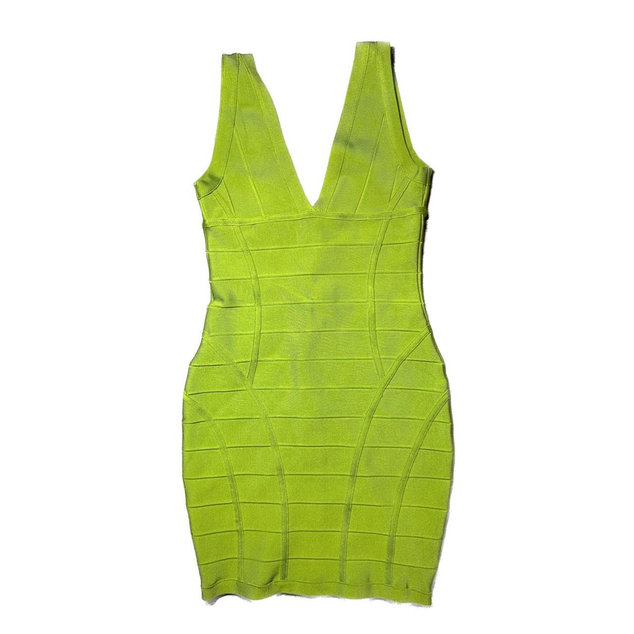 Lime 2025 bandage dress