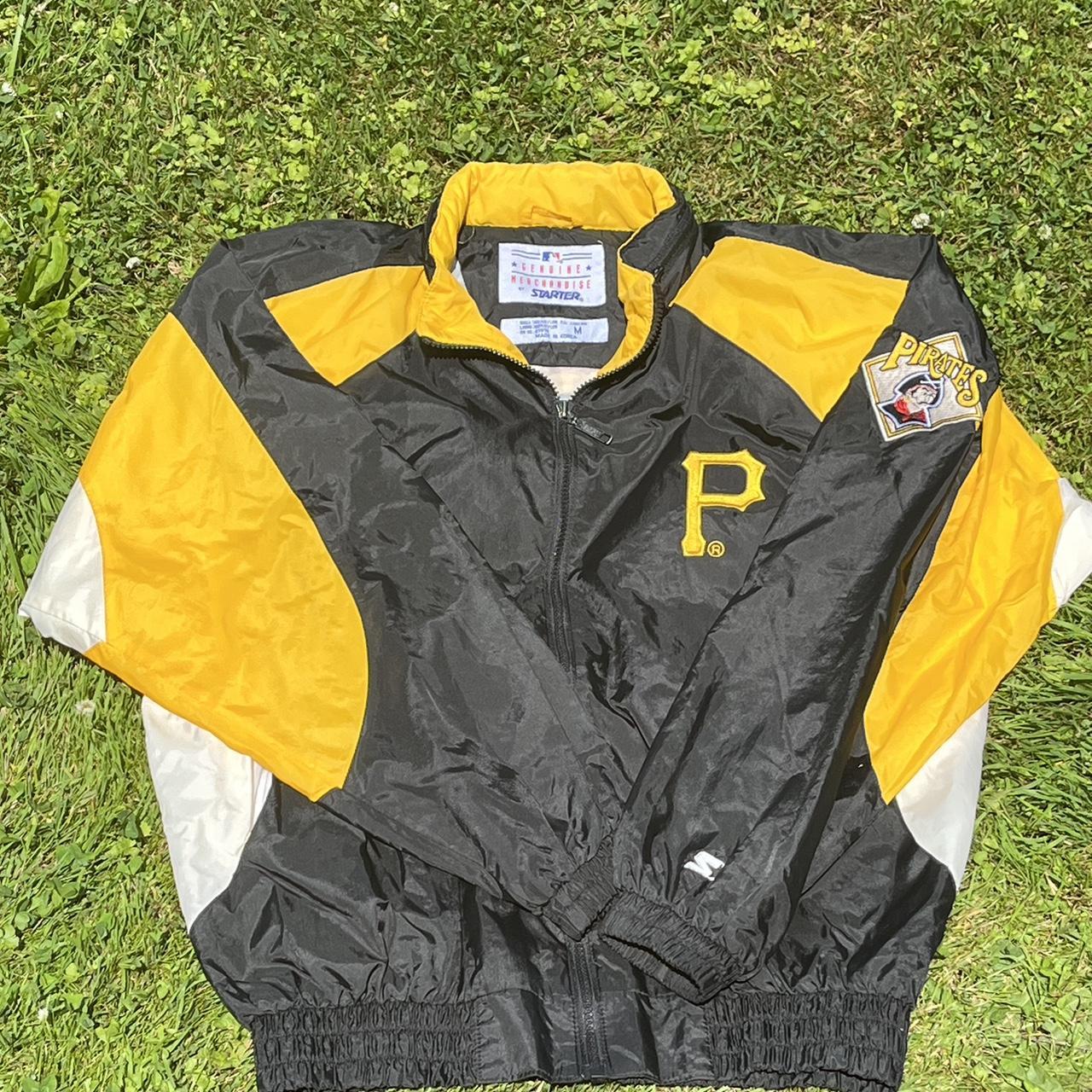 Vintage Pittsburgh Pirates Starter Jacket Detailed - Depop