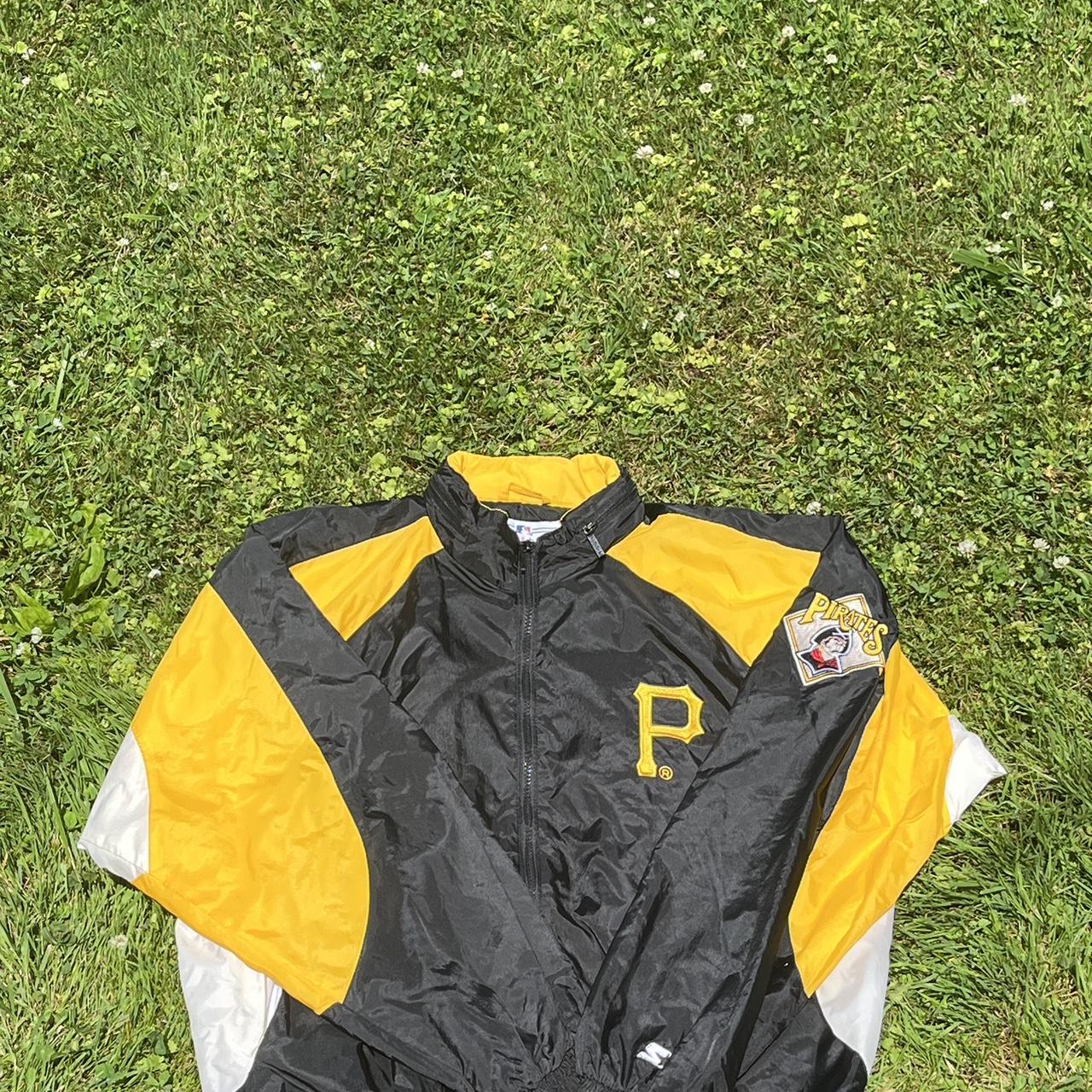 Vintage Pittsburgh Pirates Starter Jacket Detailed - Depop