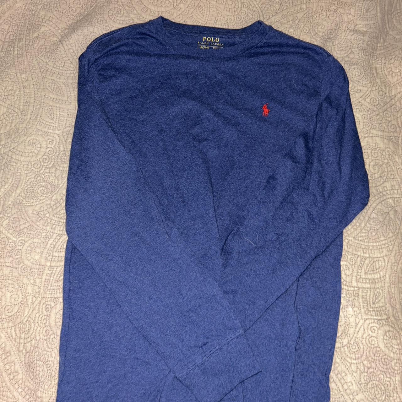 Polo Ralph lauren long sleeve, sz XL 18-20 - Depop