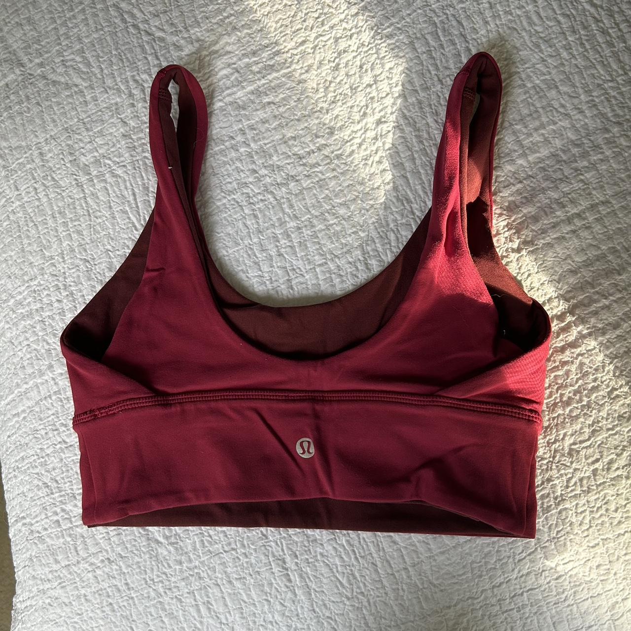 LULULEMON sports bra Size 2/4 Reversible PRICE IS SET Depop