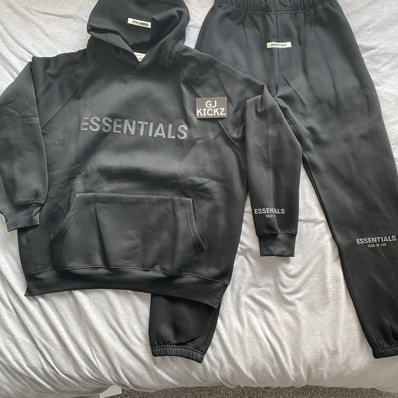 ESSENTIALS JUMPER ONLY ( NOT JOGGERS) brand new Can... - Depop