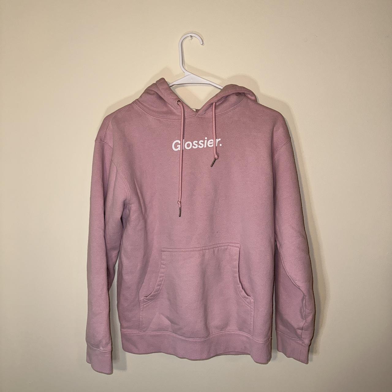 Brand New Original Pink Glossier Hoodie 💗 Size: - Depop