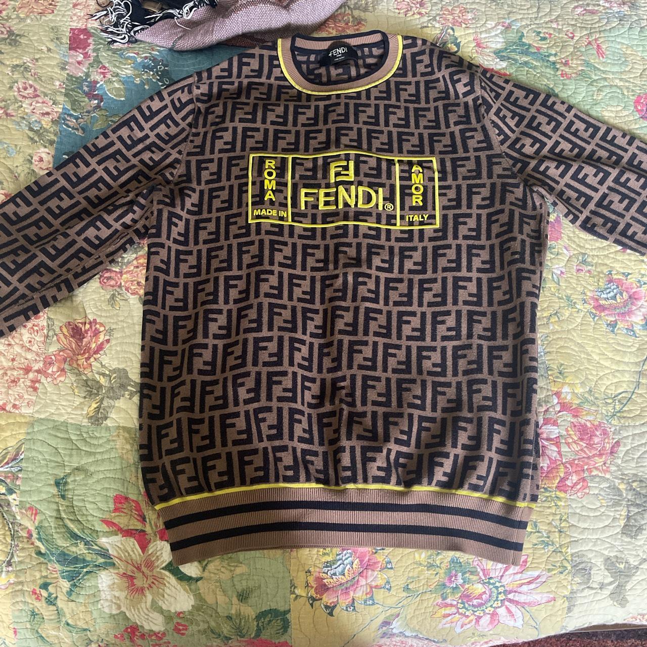 Fendi Roma sweater very nice material very comfy... - Depop