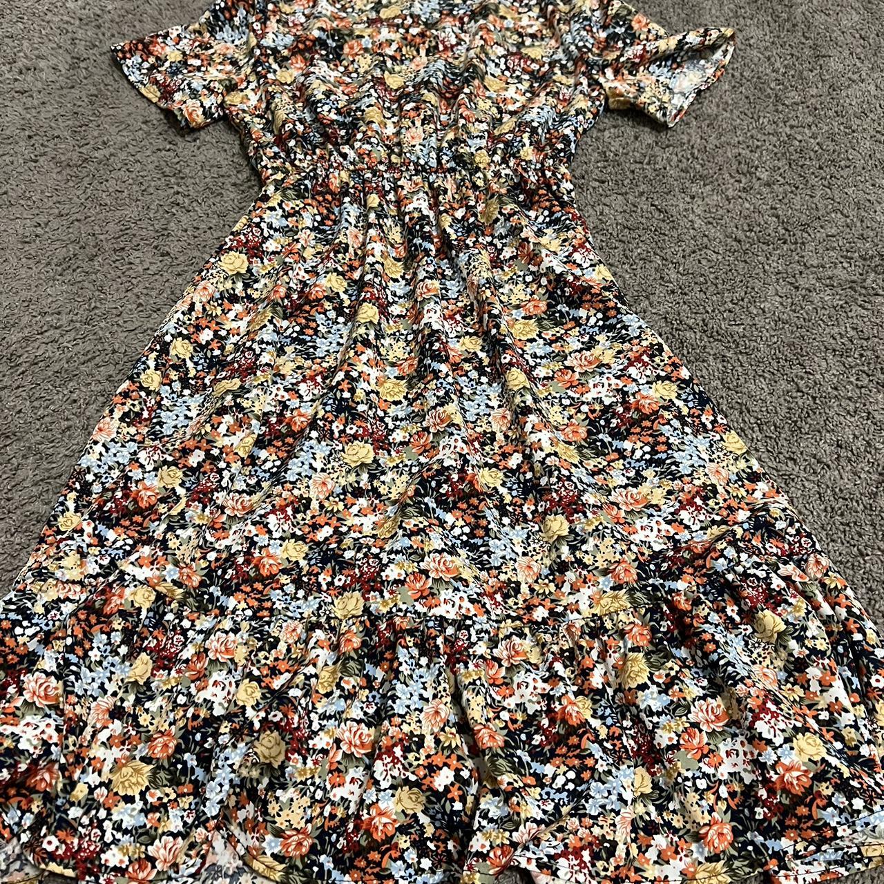 Flower dress from shein - Depop