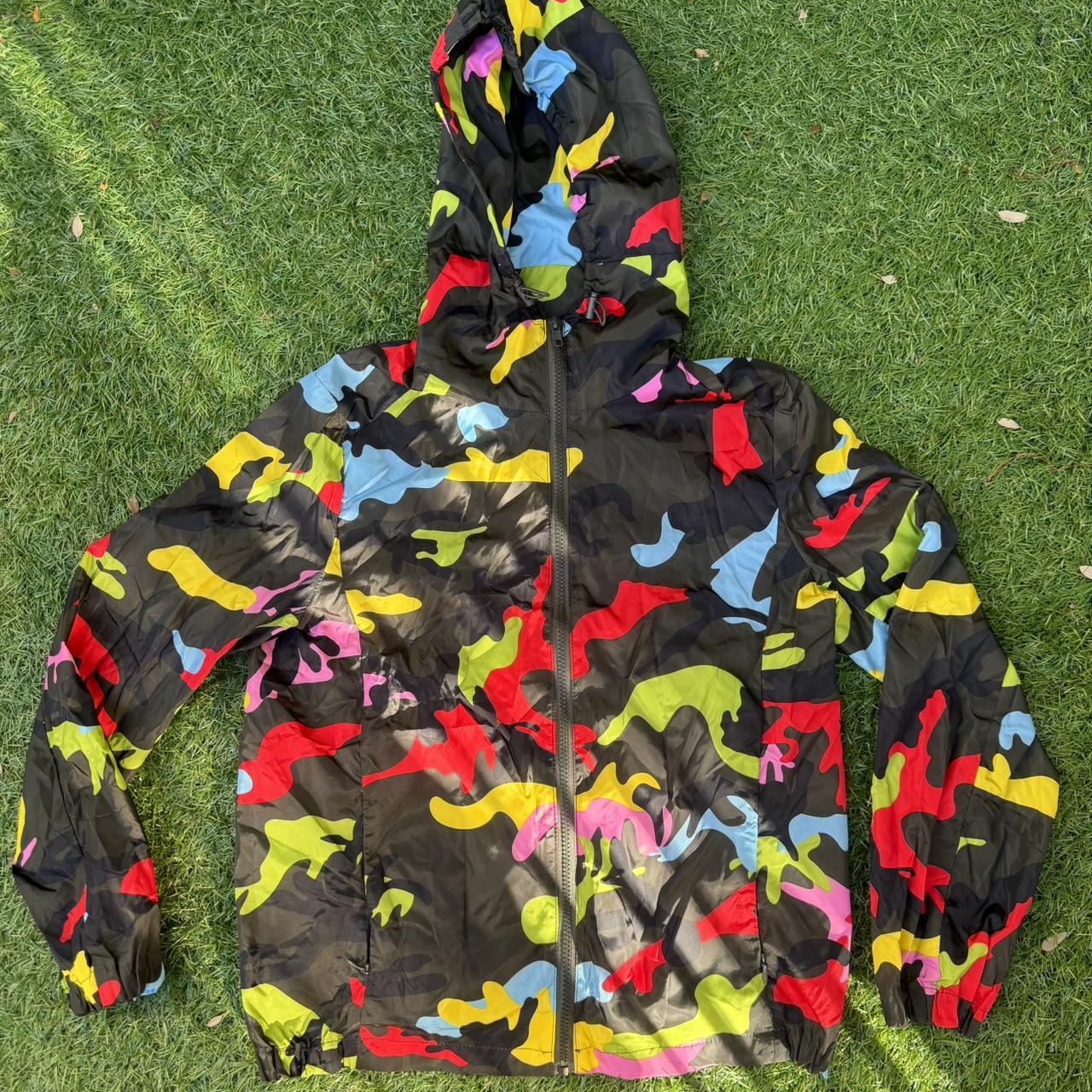 Valentino on sale windbreaker camo