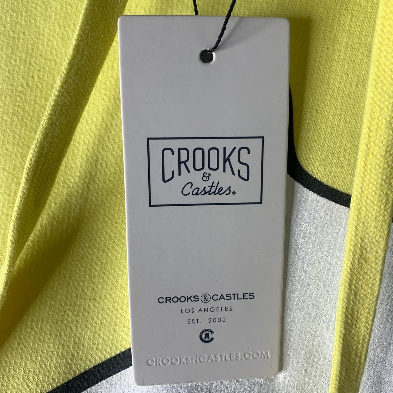 Crooks and clearance castles yellow hoodie