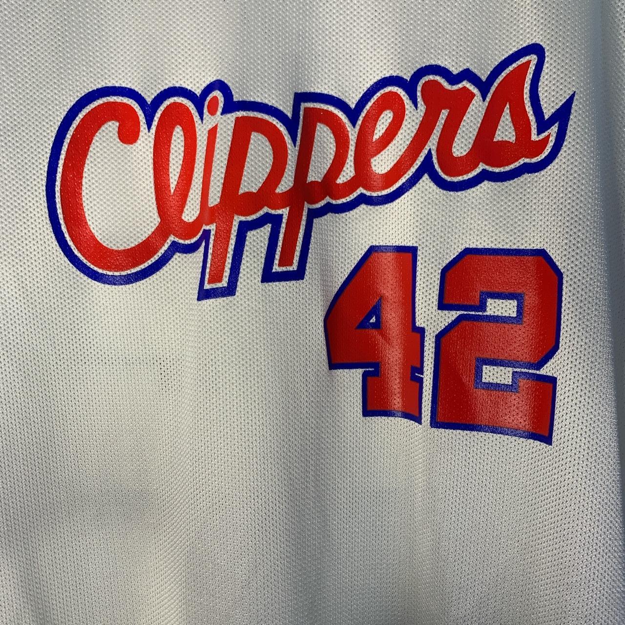 Vintage #42 ELTON BRAND Los Angeles Clippers NBA Nike Jersey L