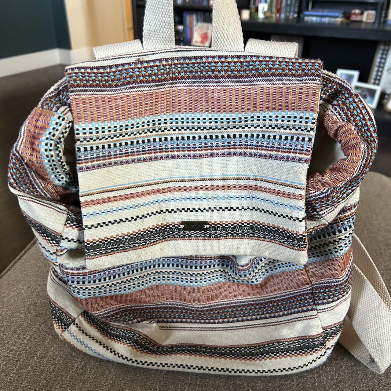 Roxy Women's Bag - Multi/Brown – Roxy backpack pu… - image 3