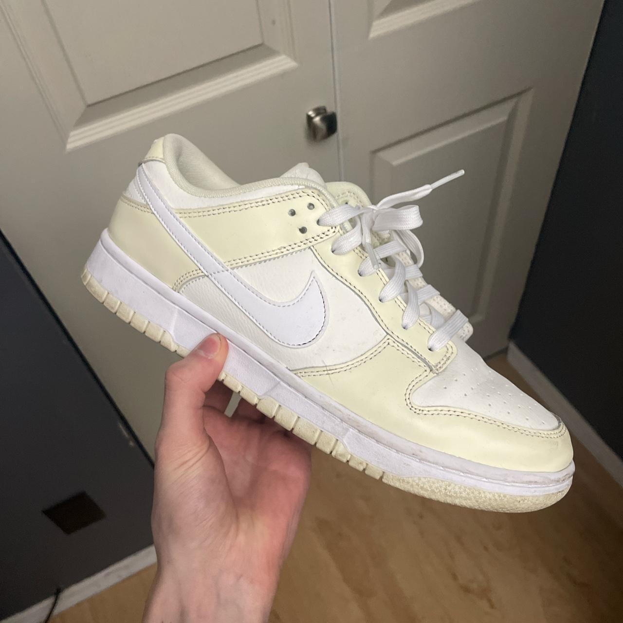 Coconut milk dunks with box (men’s size) Depop