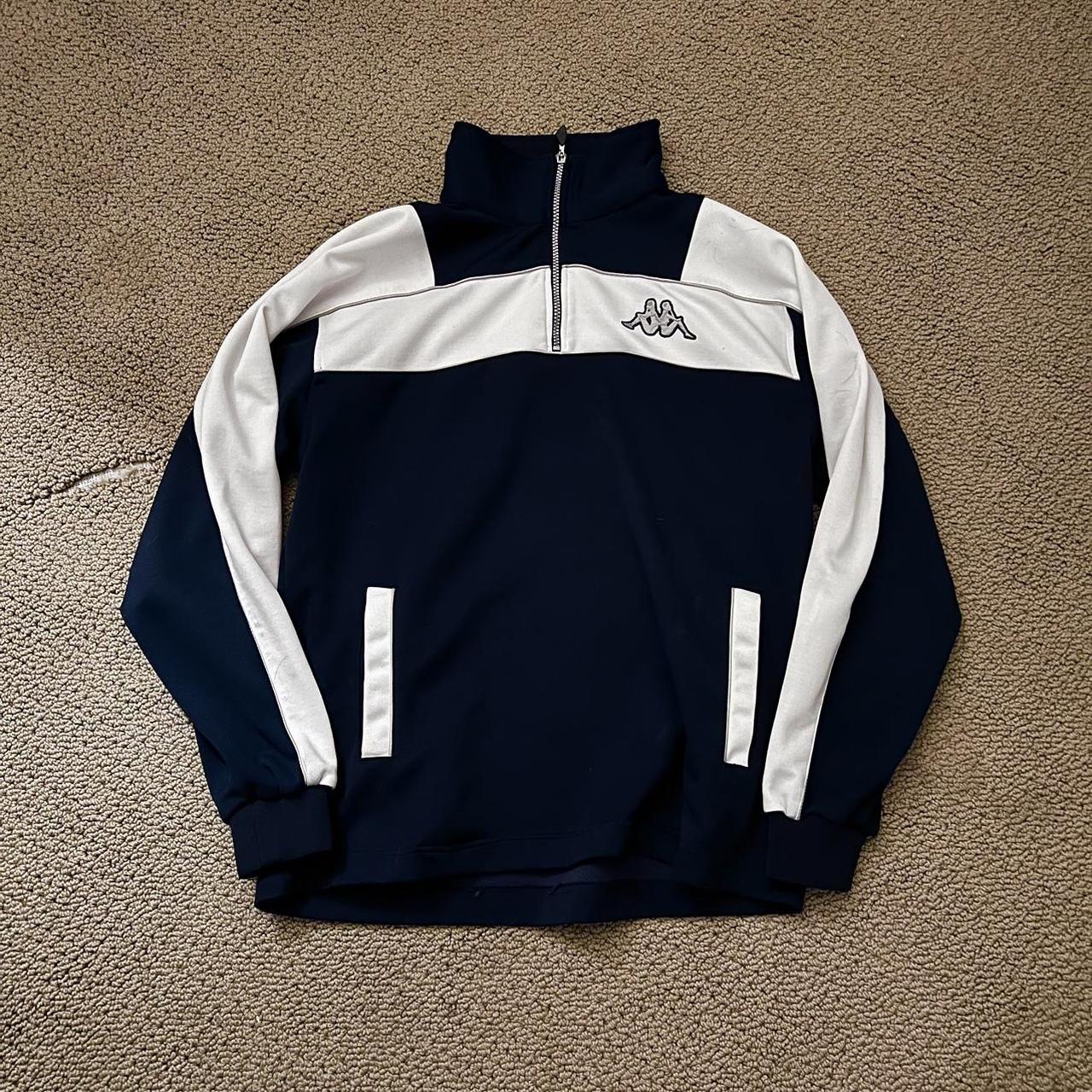 Track top kappa clearance navy