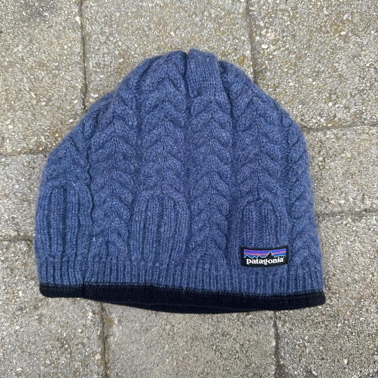 PATAGONIA knit fleece beanie OS warm and. Depop