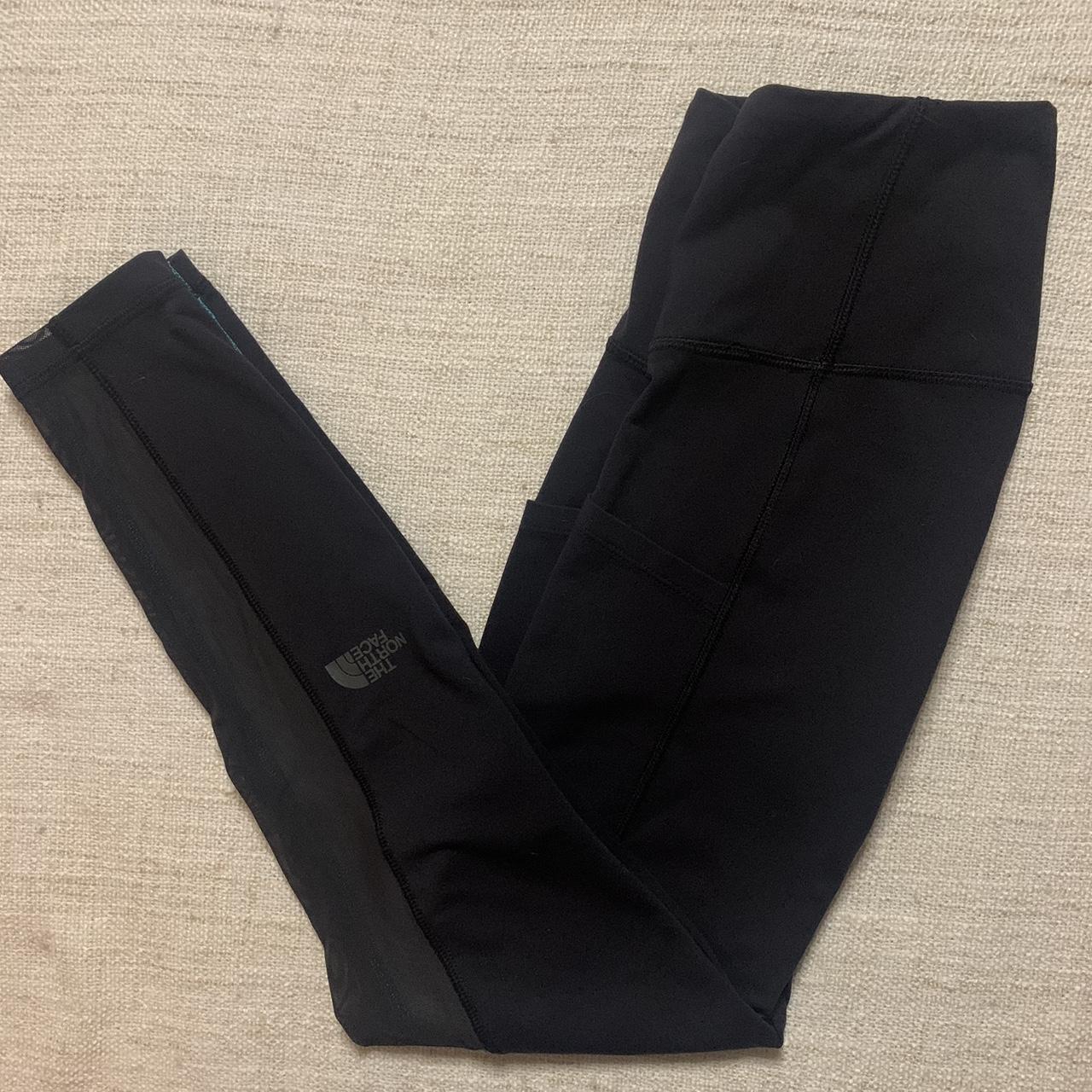 The North Face FlashDry leggings Size: Small Teal... - Depop