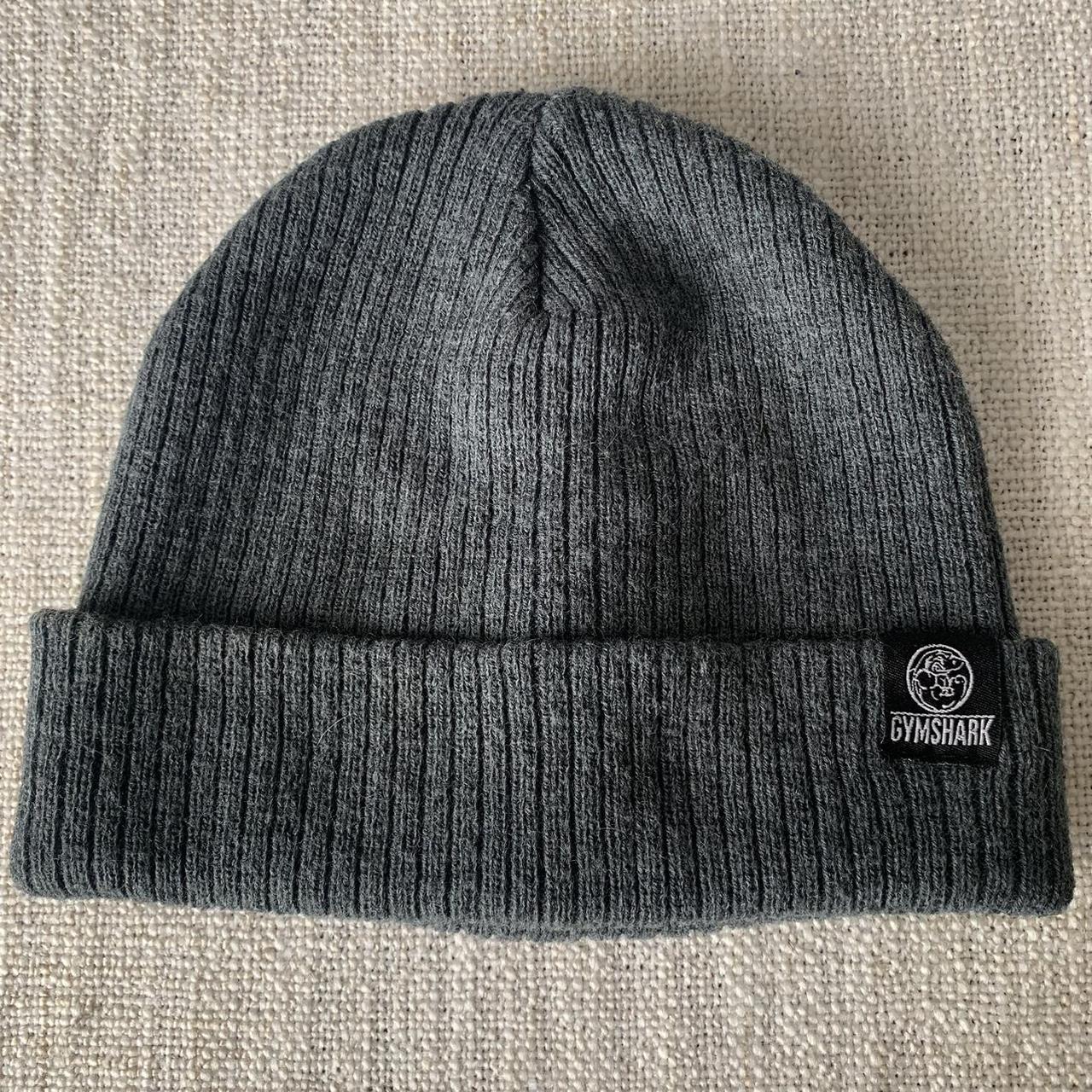 Gymshark Gray beanie #gymshark - Depop