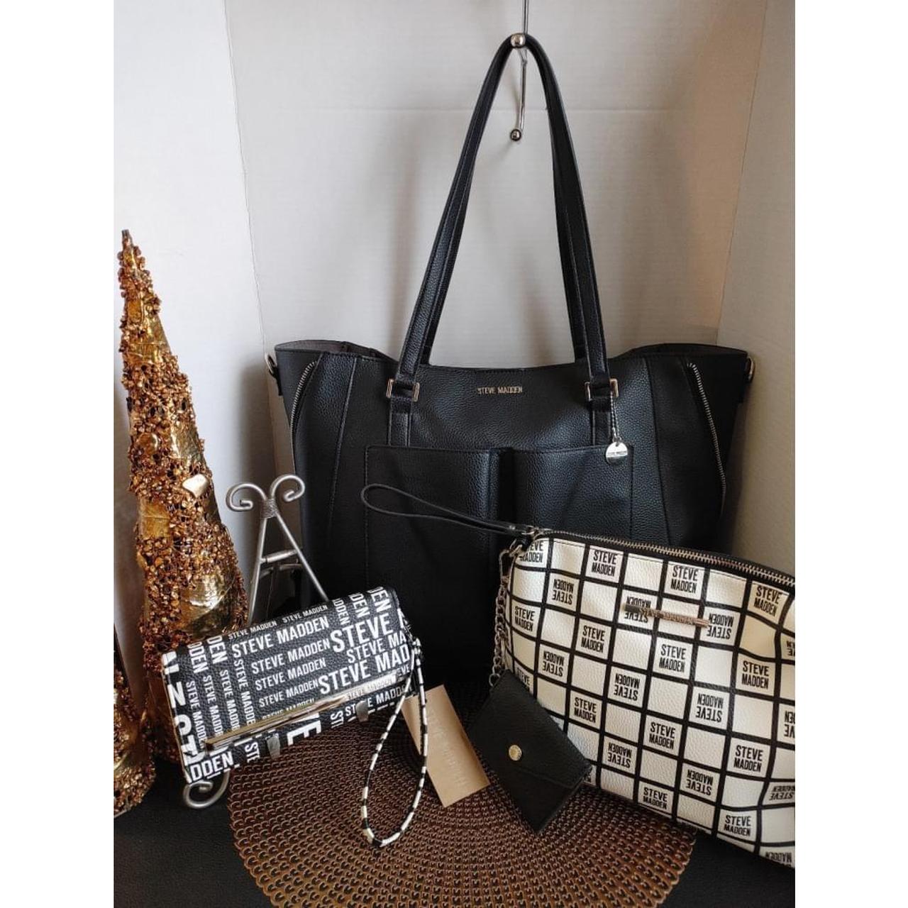 Extra large tote and wristlet wallet outlet set